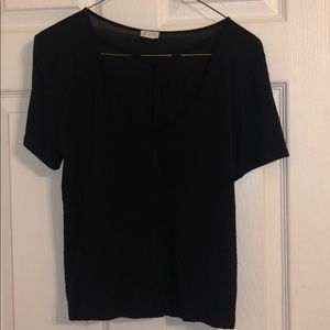 Black t-shirt from Garage. Size: small